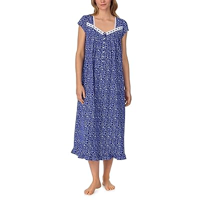 Eileen West Womens Long Cap Sleeve Nightgown Women