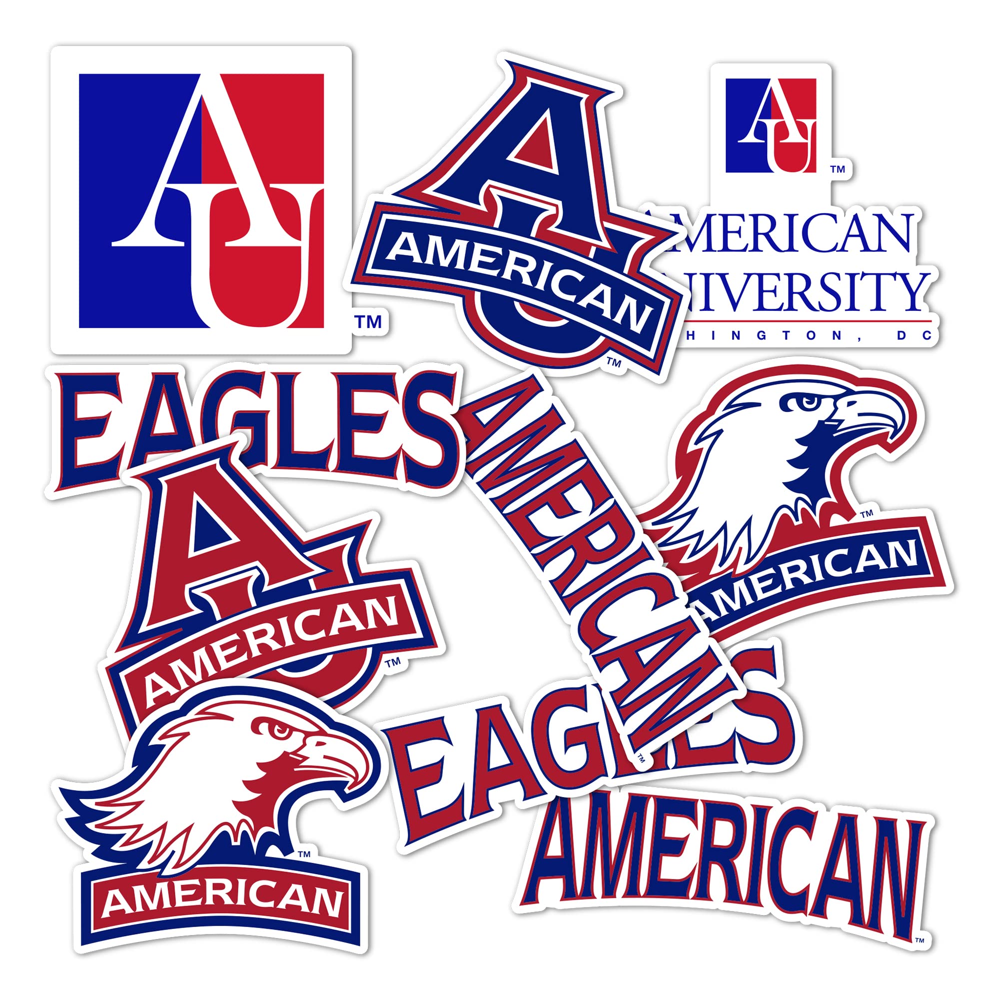 Desert Cactus American University Sticker Eagles Vinyl Decals Laptop Water Bottle Car Scrapbook T2 (Type 2)