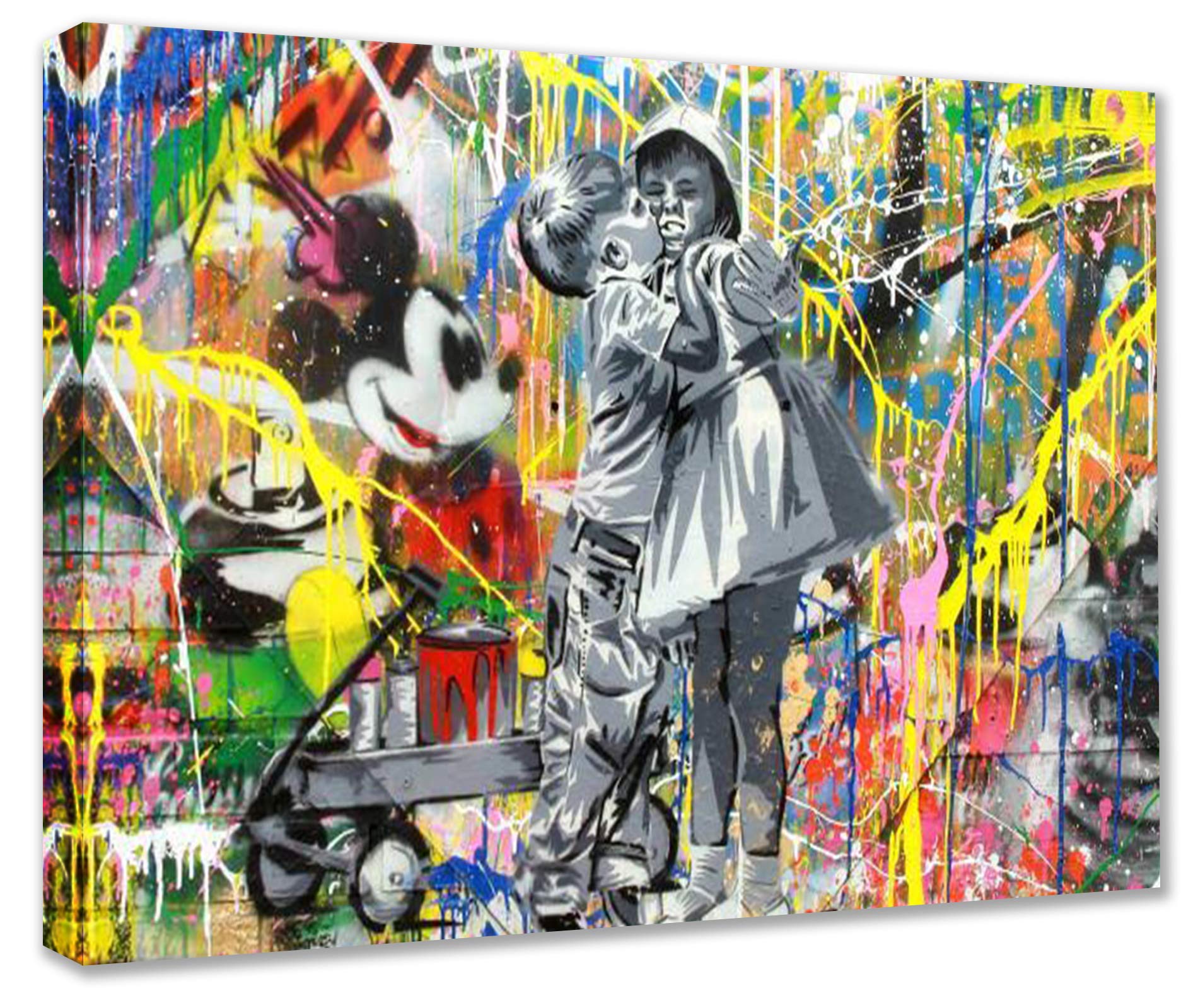 Amazon.co.jp: Banksy バンクシー ポスター グラフクリエイティブ 