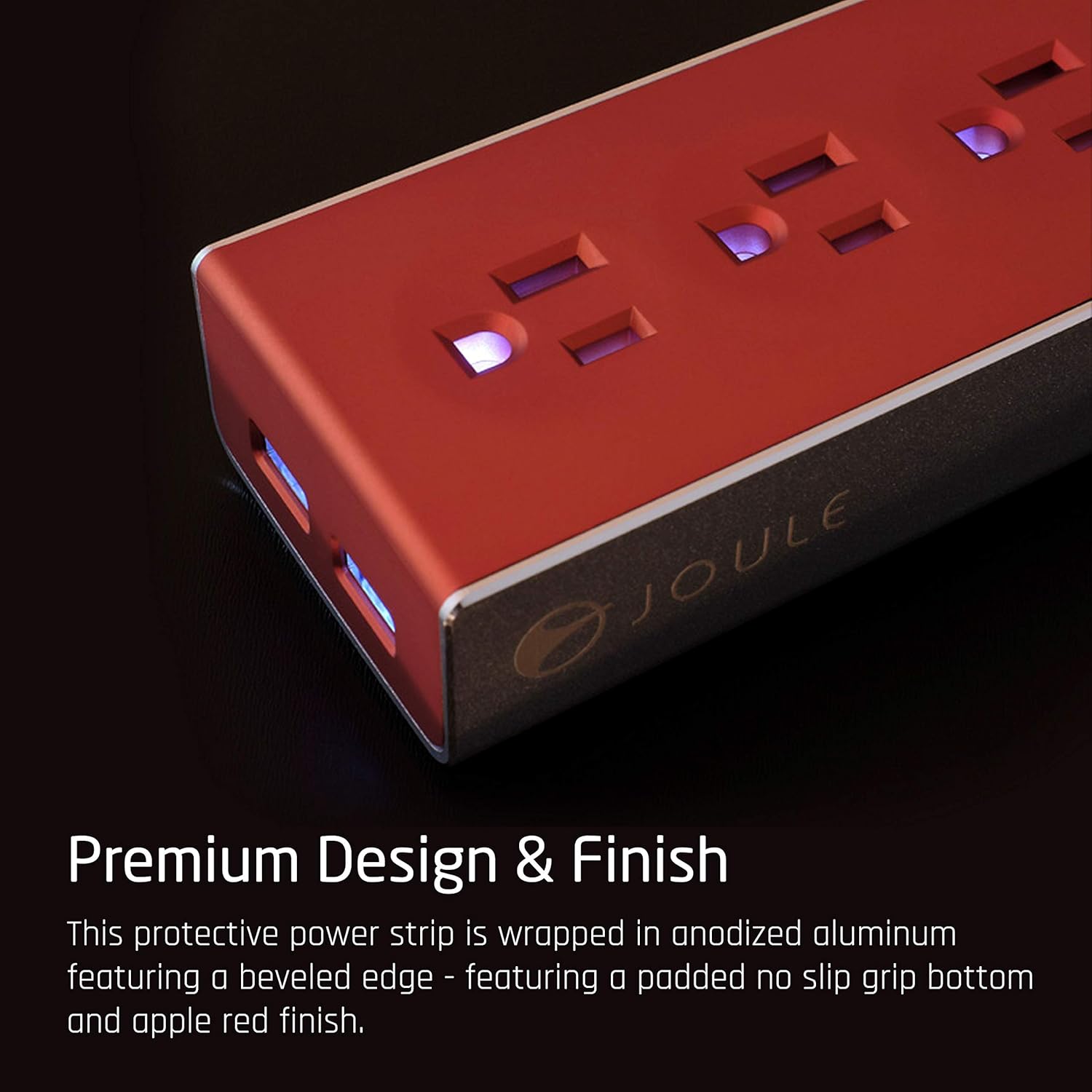 🔥 Crazy Deals Joule Surge Protector Power Strip with 3 Outlets and 2 USB Ports – Portable for Travel, Hotel, Home, and Office Use