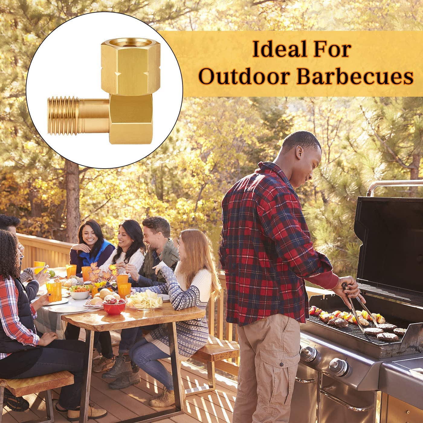 Spares2go, Tubo Flessibile Universale Per Fornello A Gas - Foto 5