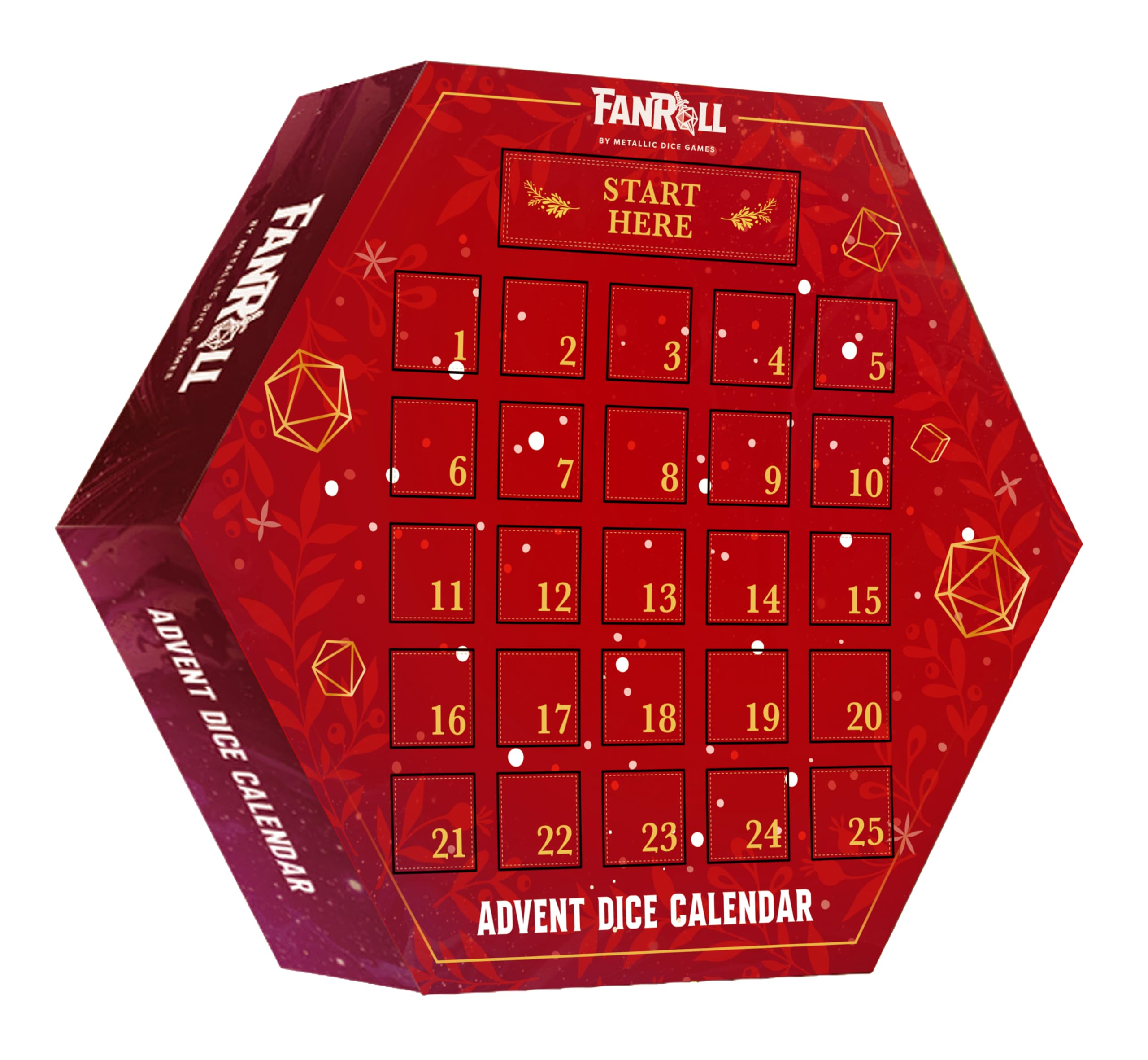 2024 Advent Calendar Dice Set