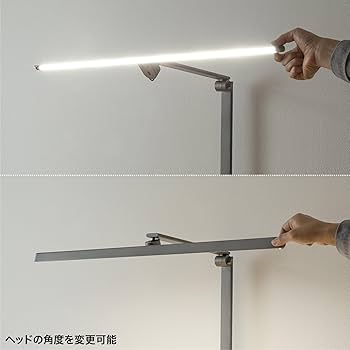 Amazon.co.jp: サンワサプライ クランプ固定式LEDデスクライト
