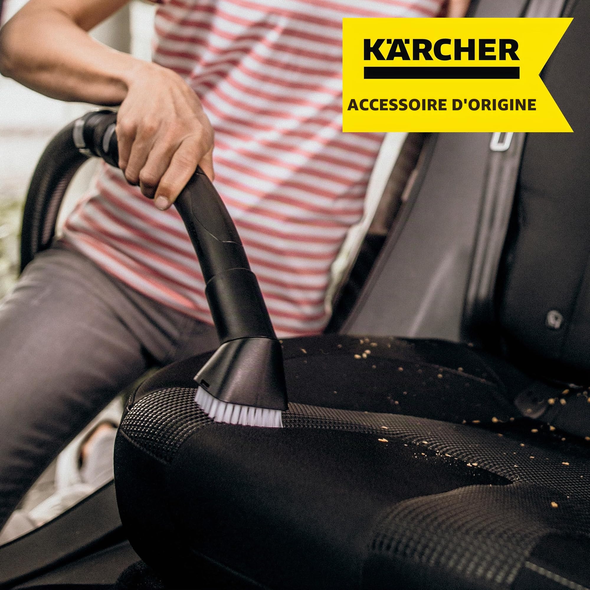 Karcher Kärcher 2.863-221.0 - Accessoires pour Aspirateur Multifonction(Brosse, Kärcher, WD 2 WD 3, Noir)