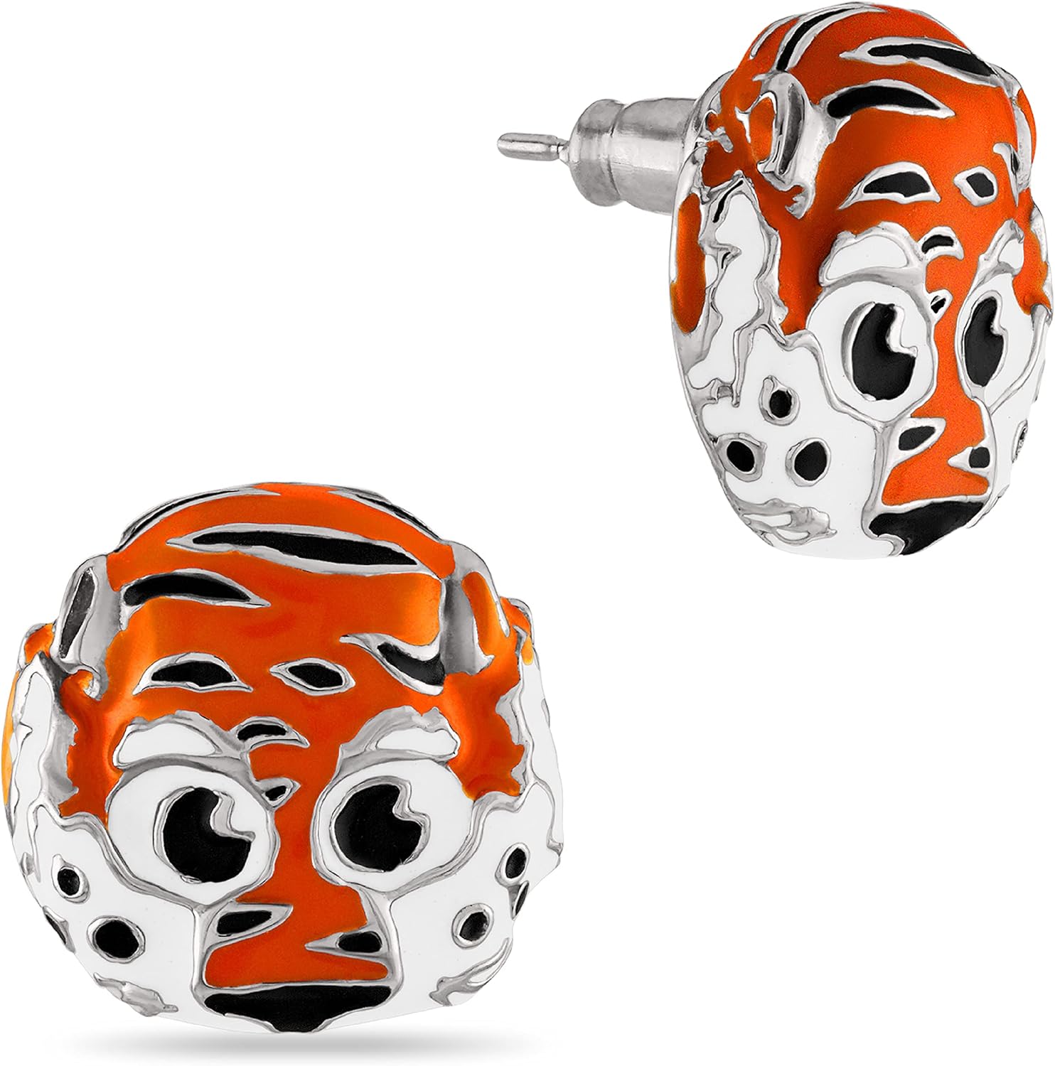 Stone Armory Earrings for Auburn University Jewelry Gifts for Women, Graduation – Stainless Steel Skin-Friendly Auburn Tigers stud earrings