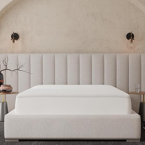 Miniatura 6 de Protector de colchón Queen  Algodón de rizo, 100% impermeable, hipoalergénico, bolsillo profundo, ajuste silencioso