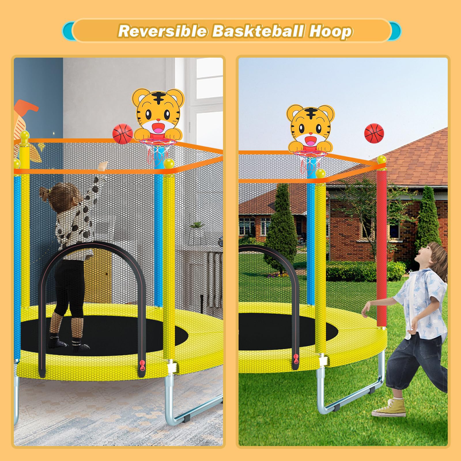 Trampoline met een diameter van 101-150 cm voor een gewicht van 50 tot 100 kg kopen? Ki