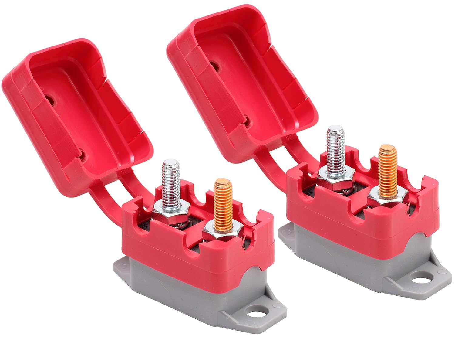 Fastronix 30A 12V Type 1 Automatic Reset Circuit Breaker with Cover 2