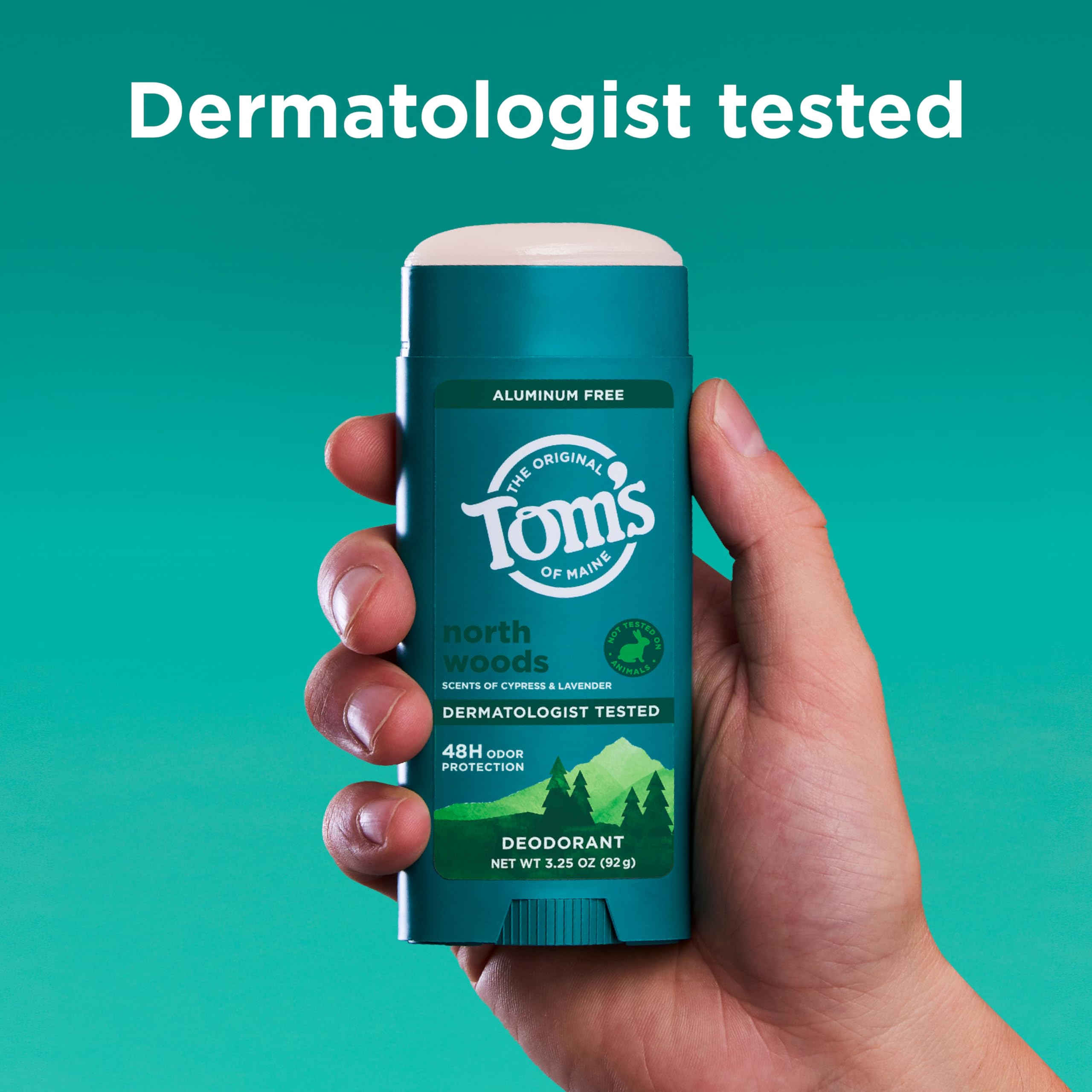 Amazon.com : Tom's of Maine North Woods Natural Deodorant, 3.25 oz