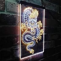 Vista 35 de ADVPRO Chinese Dragon Room Display Dual Color LED Neon Sign Green & Red 16" x 24" st6s46-i3225-gr