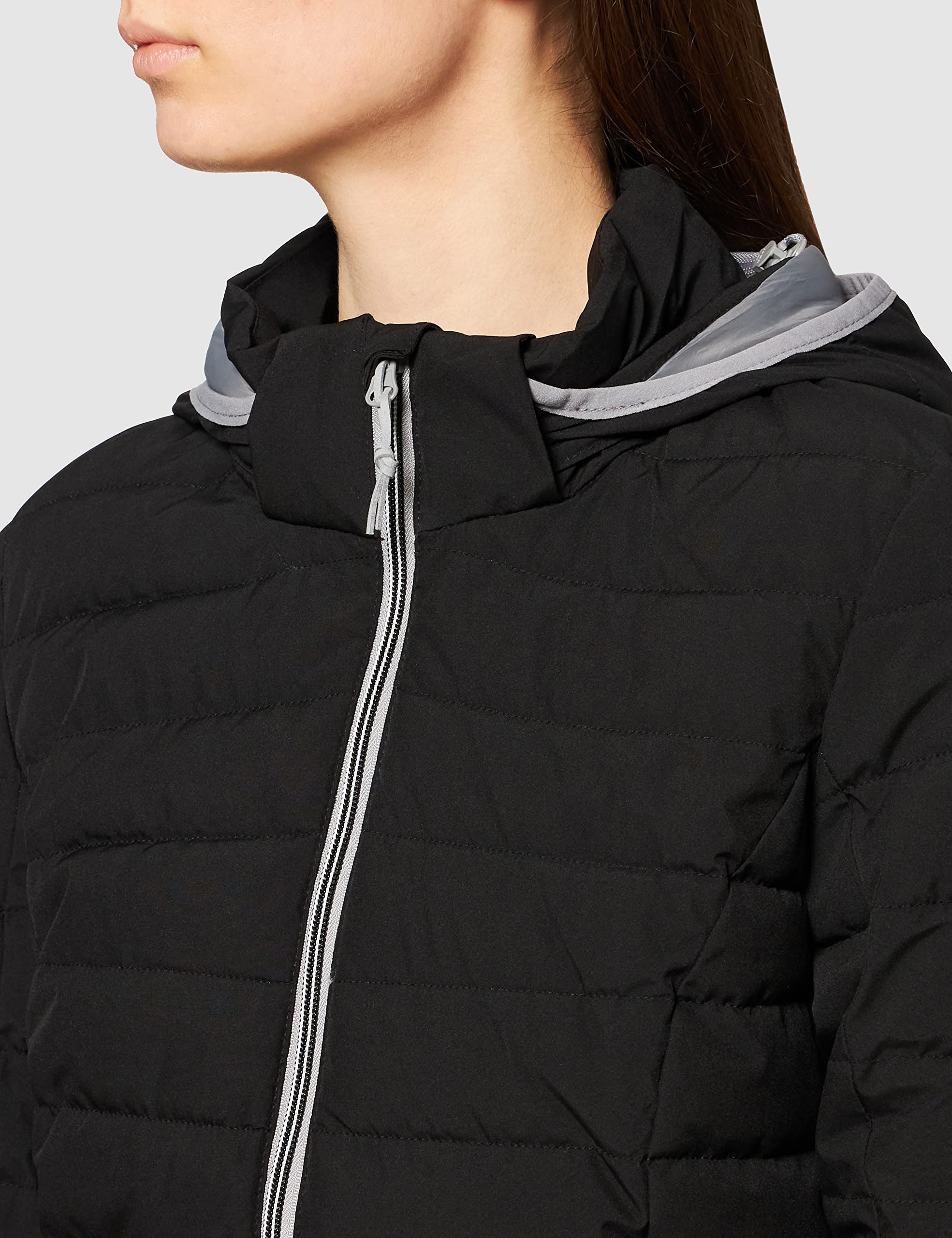 G.I.G.A. DX Uyaka Giacca funzionale casual in look piumino con cappuccio staccabile con zip Donna