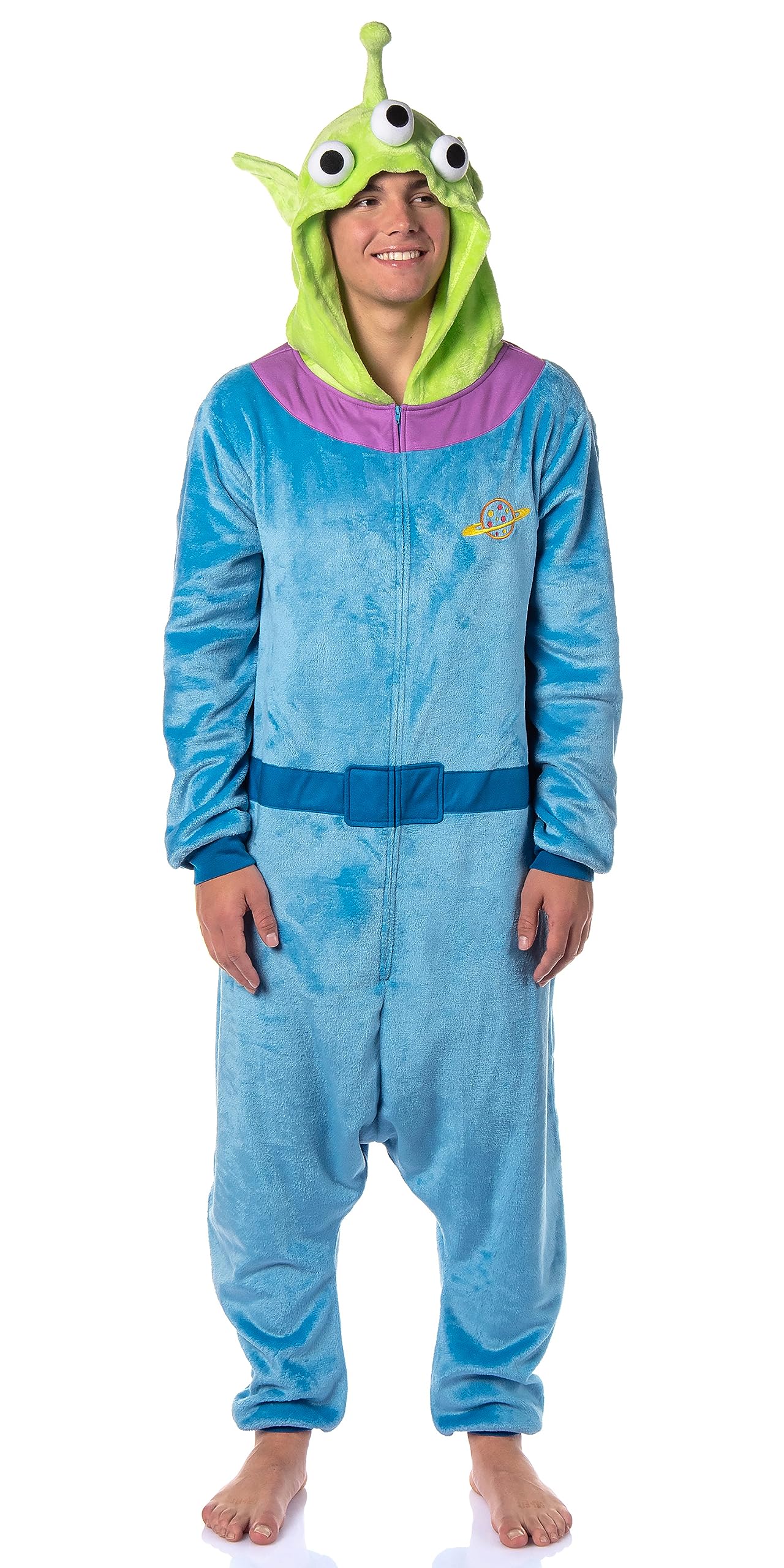 Disney - Disfraz de alienígena de Toy Story para mujer, traje de Kigurumi Union, pijama de una pieza