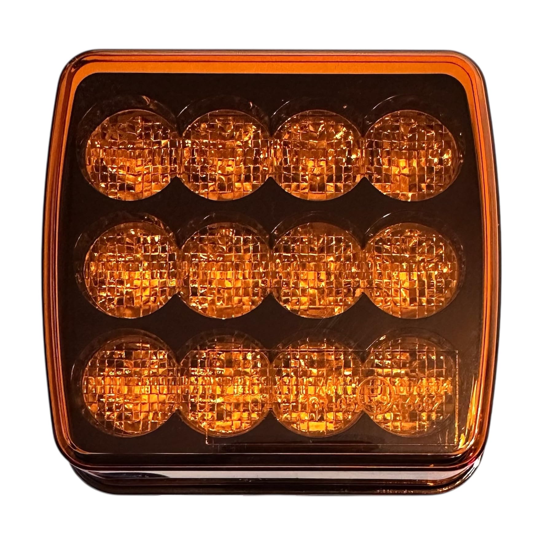Gyrophare LED magnétique 12V 24V orange homologué ECE R65 pour voiture camion dépanneuse