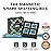 SHASHIBO Shape Shifting Box - Award-Winning, Patented Fidget Cube w/ 36 Rare Earth Magnets - Transforms Into Over 70 Shapes, Gift Box, Download Fun in Motion Toys Mobile App (Earth, 4 Pack)