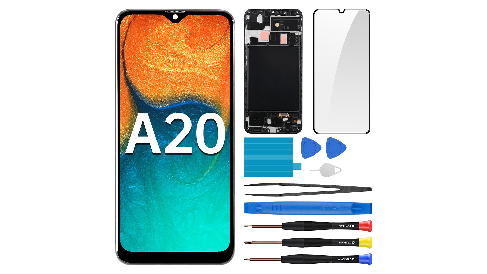 galaxy A20 30台セット Amazon.com: BESJMYT for Samsung Galaxy A20 Screen Replacement with