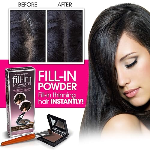 Miniatura 7 de Cubra su gris llenar polvo, Marrón medio