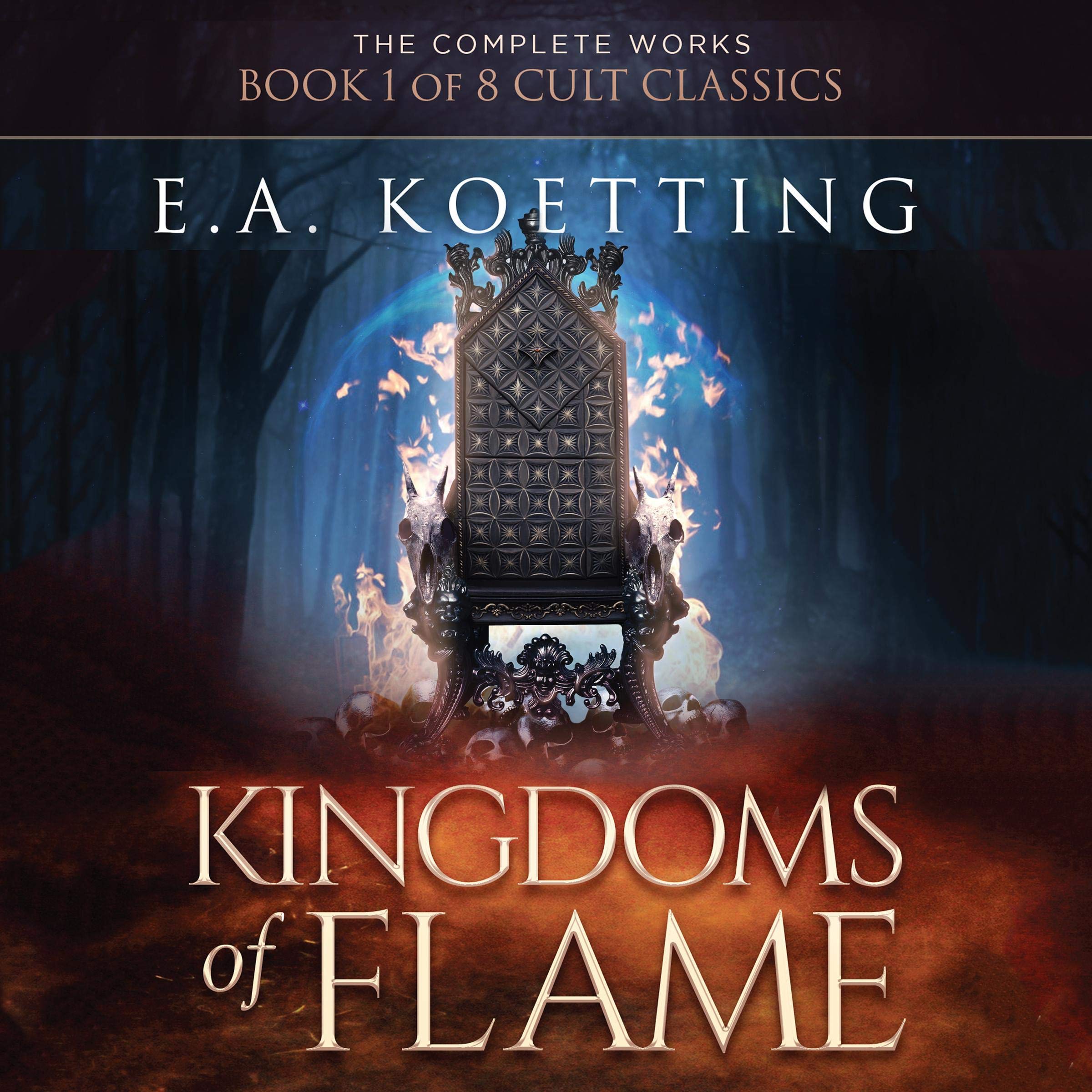 Cover art for Kingdoms of Flame: A Grimoire of Evocation & Sorcery
