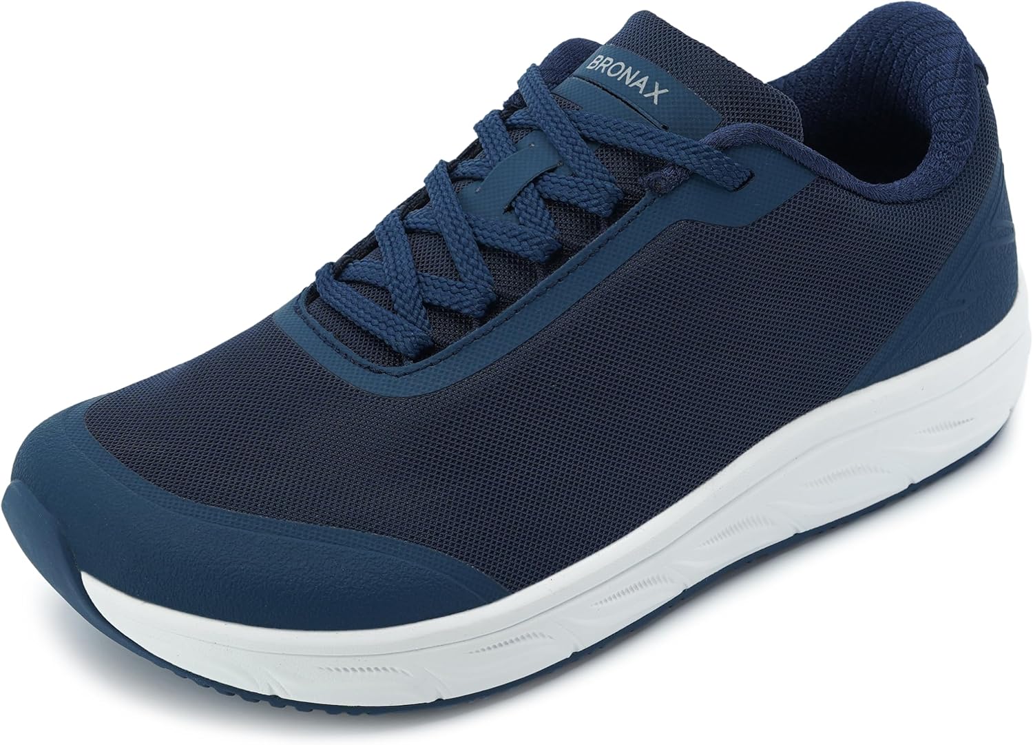 BRONAX Women's Wide Walking Shoes | Experience All-Day No-Squeeze Comfort | Low Drop