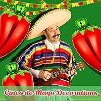 Vista 4 de 6 globos inflables de chile para cocinar, decoraciones inflables de chile, globos en forma de chile para fiesta mexicana