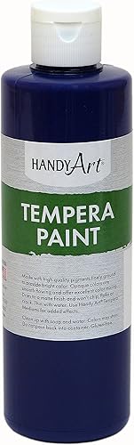 Vista 7 de Handy Art Pintura al temple de 16 onzas, oro metálico, 231-162 Negro