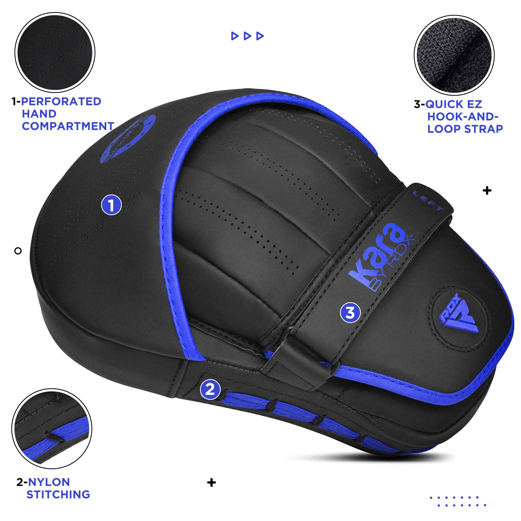 RDX Kinder Boxhandschuhe und Pratzen Set Kampfsport Handpratzen Junior Muay Thai Boxpratzen Mitts MMA Training Boxen Pads Sparring Schlagpolster Kickboxen Schlagkissen Haken und Jab Boxpads