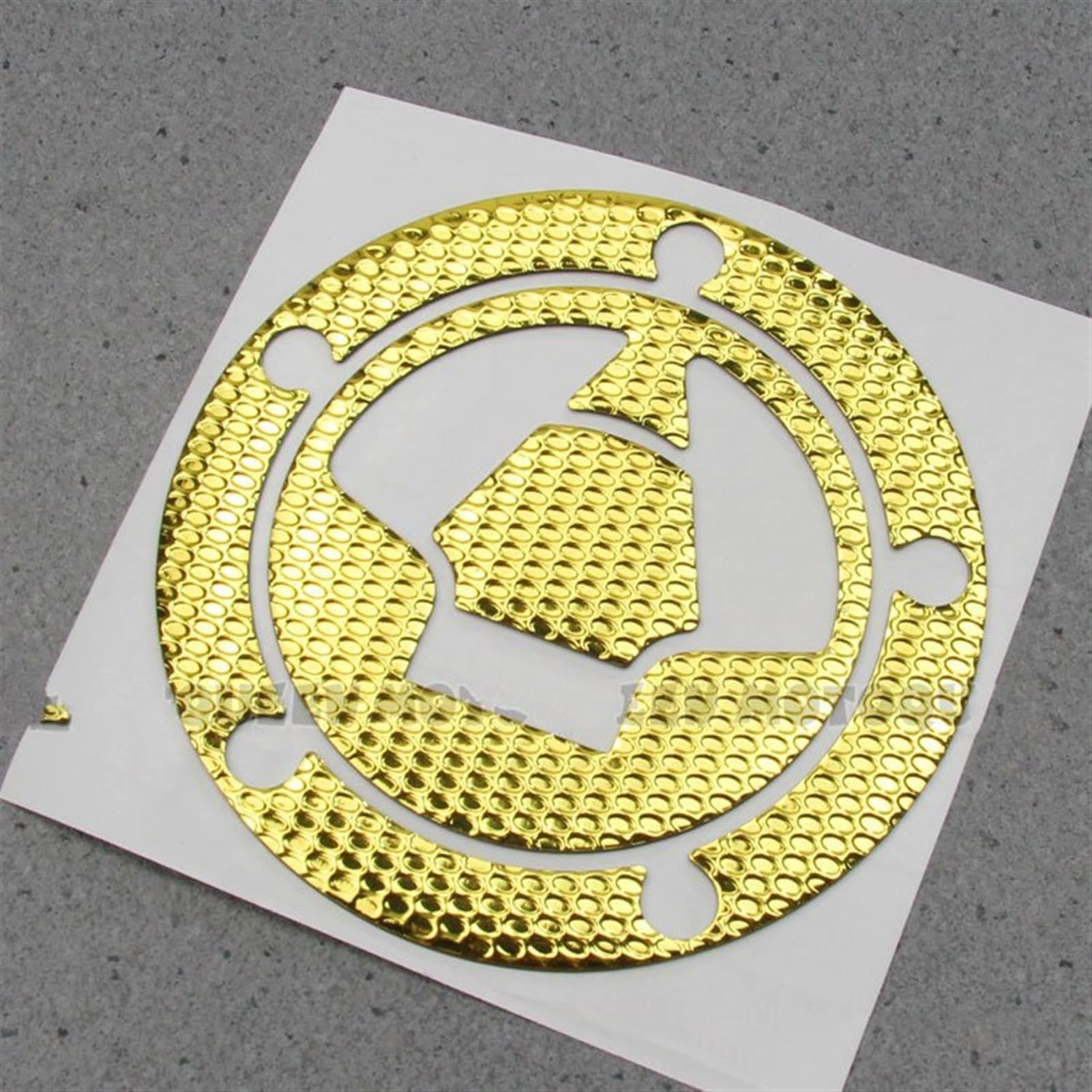Motorcycle Gas Tank Cap Cover Pad Sticker Decals for Kawasaki for ZX-6R 636 9R 10R 12R GTR1400 for Ninja 650R Streetfighter(Color4)