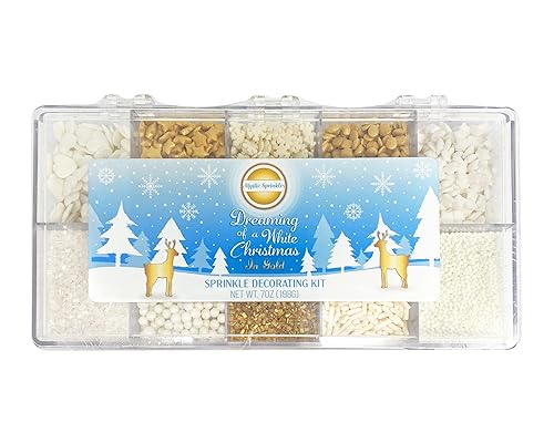 Miniatura 77 de Mystic Sprinkles Kits de decoración de espolvorear para Navidad (Día de la nieve! Kit de decoración de espolvorear 7.4 onzas) ¡Día de nieve! Kit