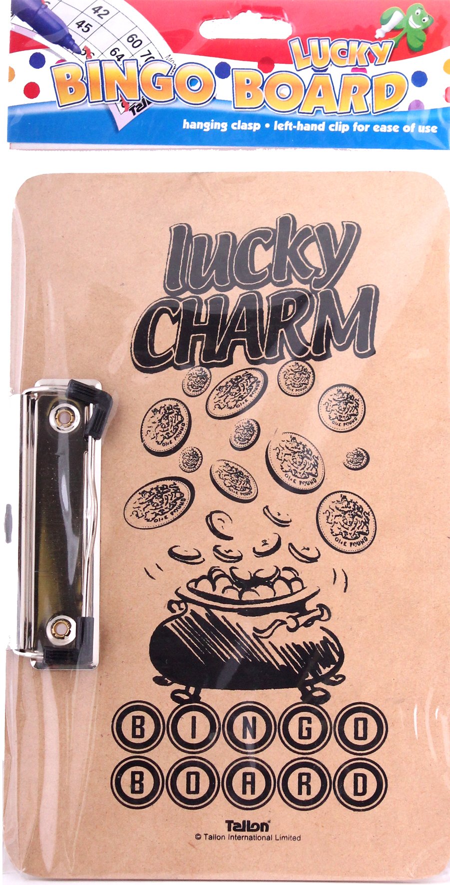 TallonAtlona Games Bingo Board with Side Clip