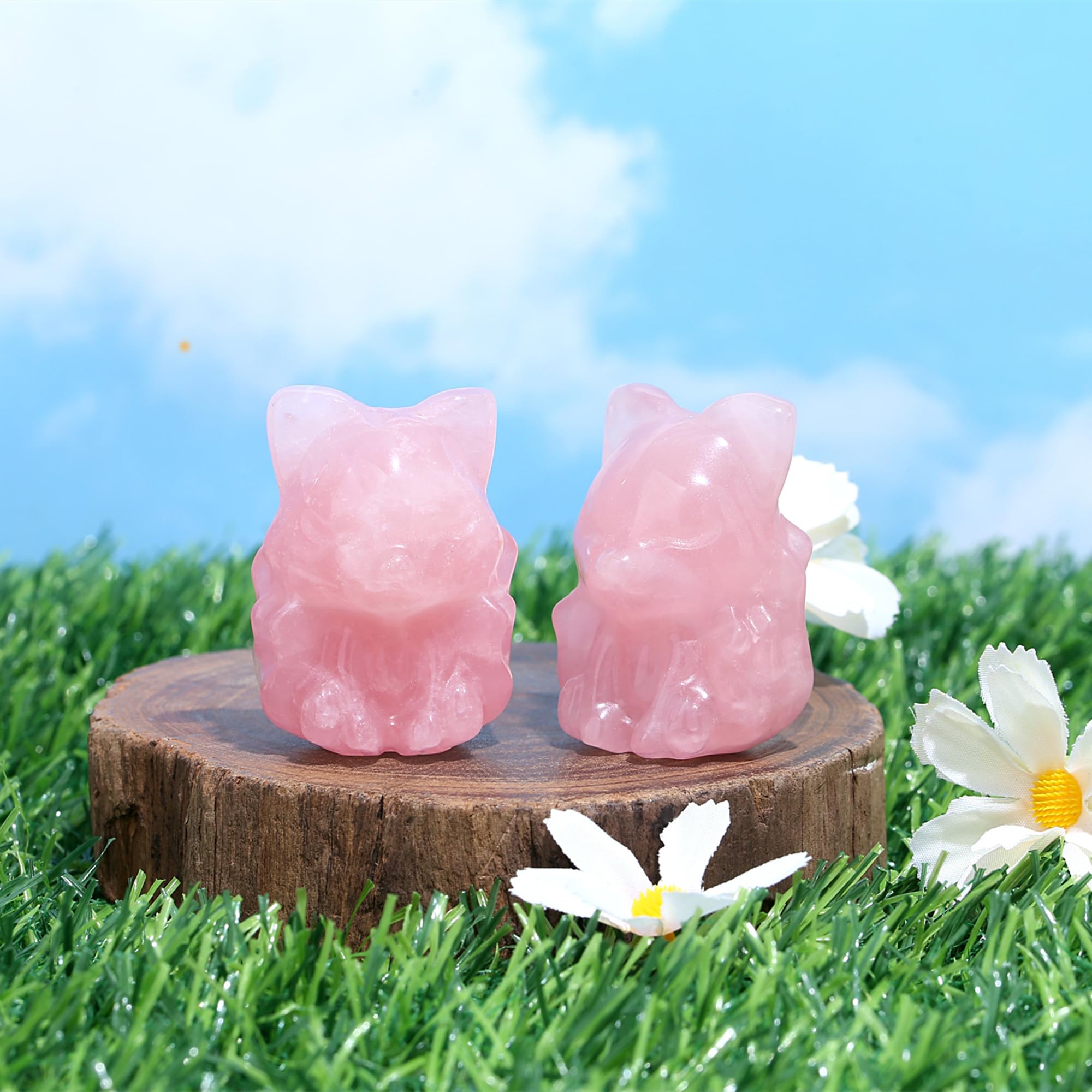 Amazon.co.jp: ZHIYUXI ローズクォーツ ピンク ヒーリングクリスタル