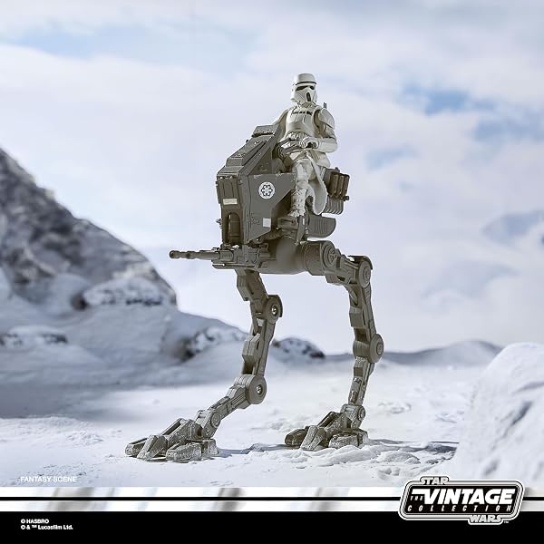 Star Wars The Vintage Collection Restimperium AT-RT, The Mandalorian & Grogu Premium Fahrzeug mit Action-Figur (Skala 9,5 cm) - 4