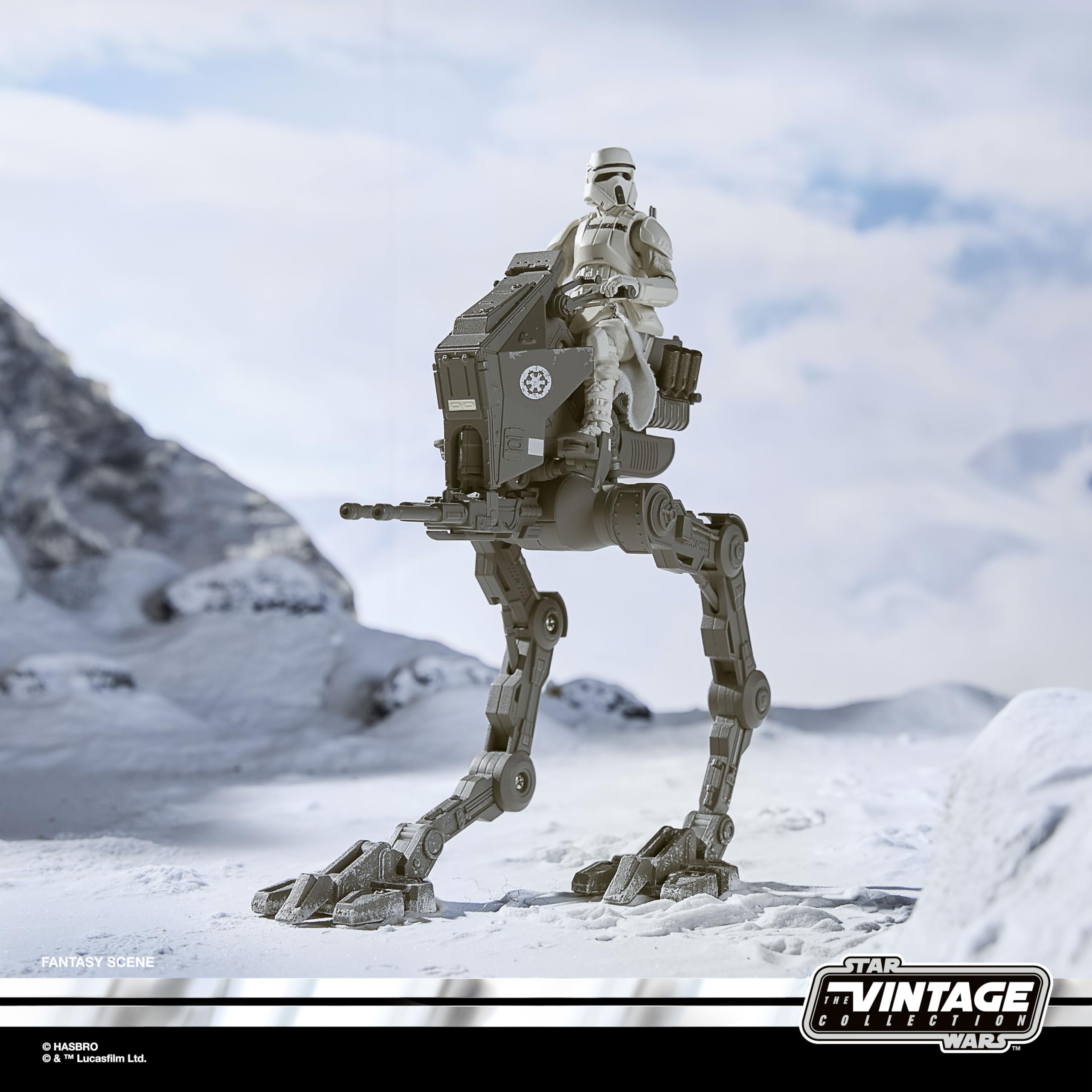 Star Wars The Vintage Collection Restimperium AT-RT, The Mandalorian & Grogu Premium Fahrzeug mit Action-Figur (Skala 9,5 cm) - 5