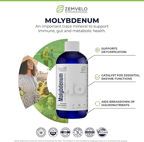 Miniatura 3 de Molibdeno iónico líquido | Suministro para 96 días | Otracerales | Disposición corporal | Apoyo energético | Sueño reparador