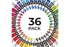 MeiLiang Watercolor Paint Set of 36 Vibrant Colors