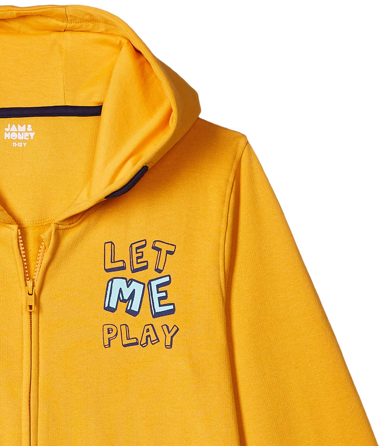 Amazon Brand - Jam & Honey Girls' Sweatshirt (JHAW20GSWT111_Yellow_2-3 Years) 1