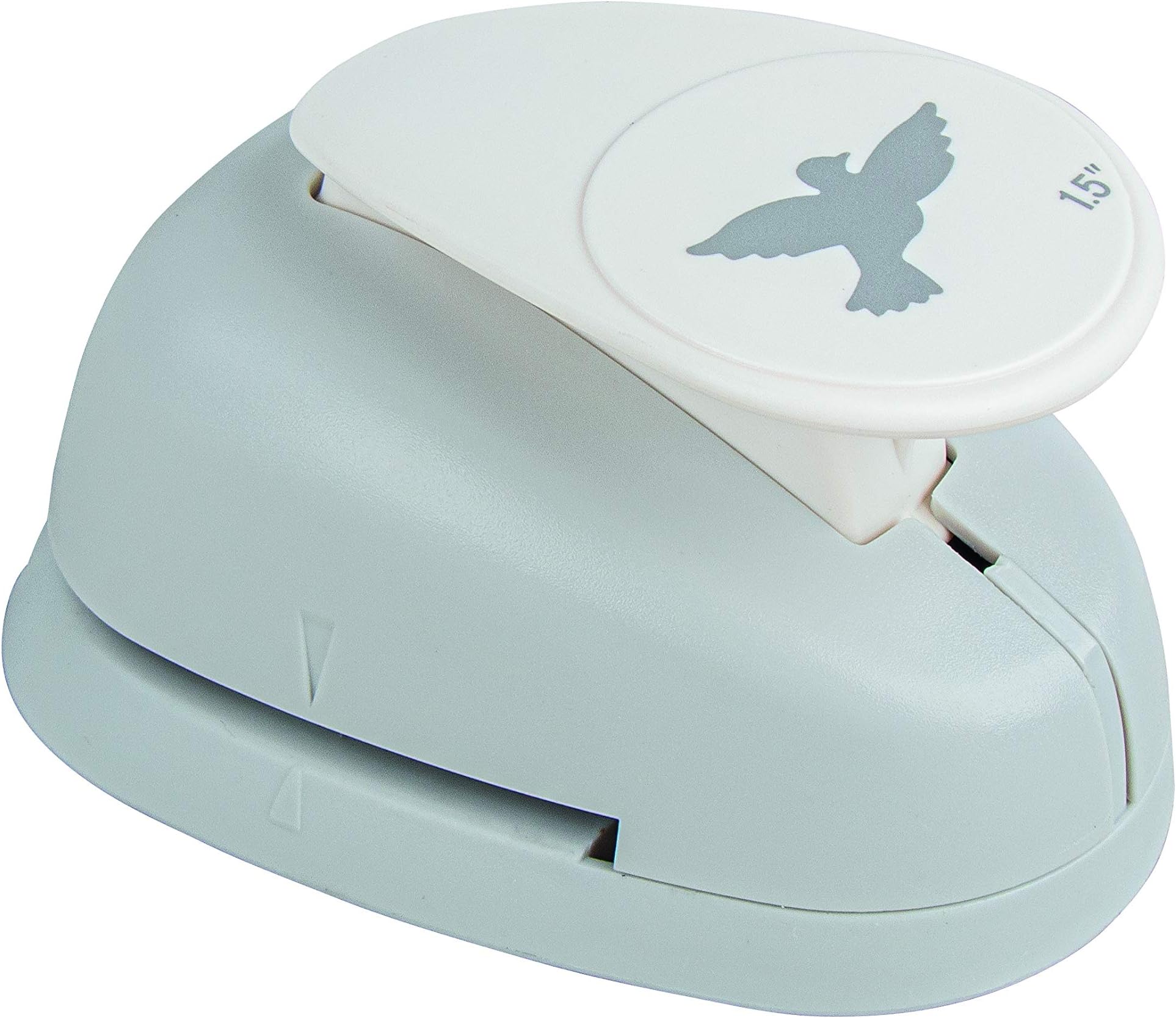 RAYHER Motive Puncher, Dove, ø3.81cm, (1 1/2"), tab-Blister 1pc, Multi-Colour, 1.6 x 0.98 x 0.6 cm
