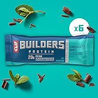 Vista 5 de CLIF BUILDERS - Barras de proteínas - Chocolate Mint - 0.71 oz de proteína - Sin gluten (2.4 onzas, 6 unidades)