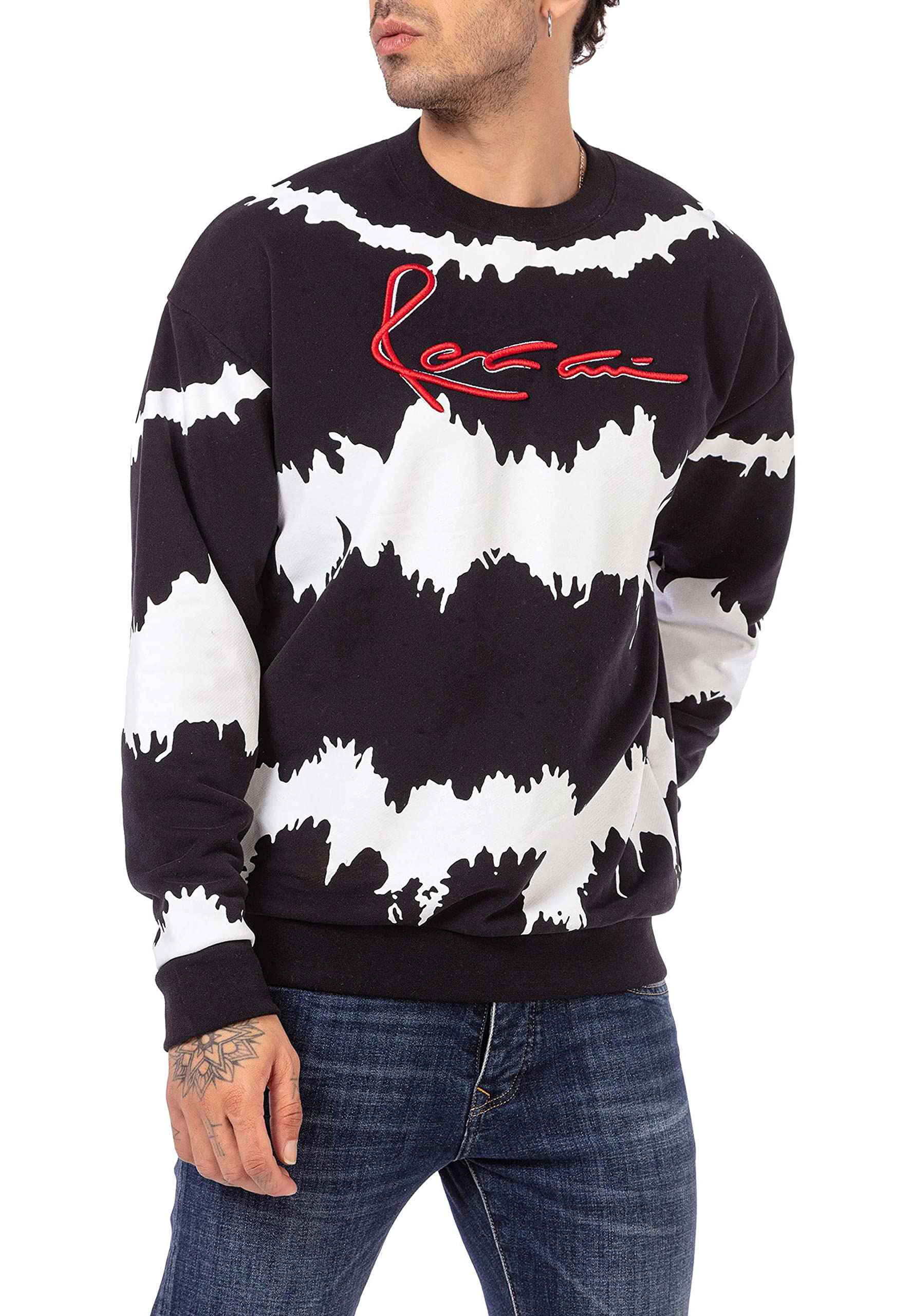 Sweat Homme col rond pull décontracté mode urbaine Red Bridge - 7