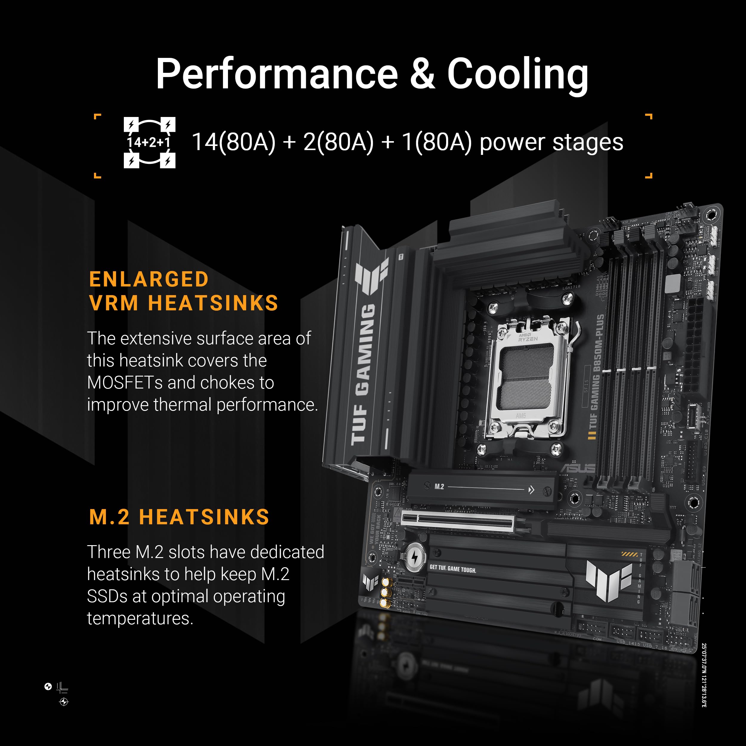 Amazon.com: ASUS TUF Gaming B850M-PLUS Motherboard Socket