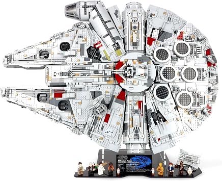 Display Stand compatible with LEGO 75192 Star Wars Millennium Falcon