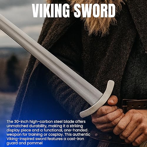 Miniatura 6 de India Made PA910971-BRK Espada vikinga medieval