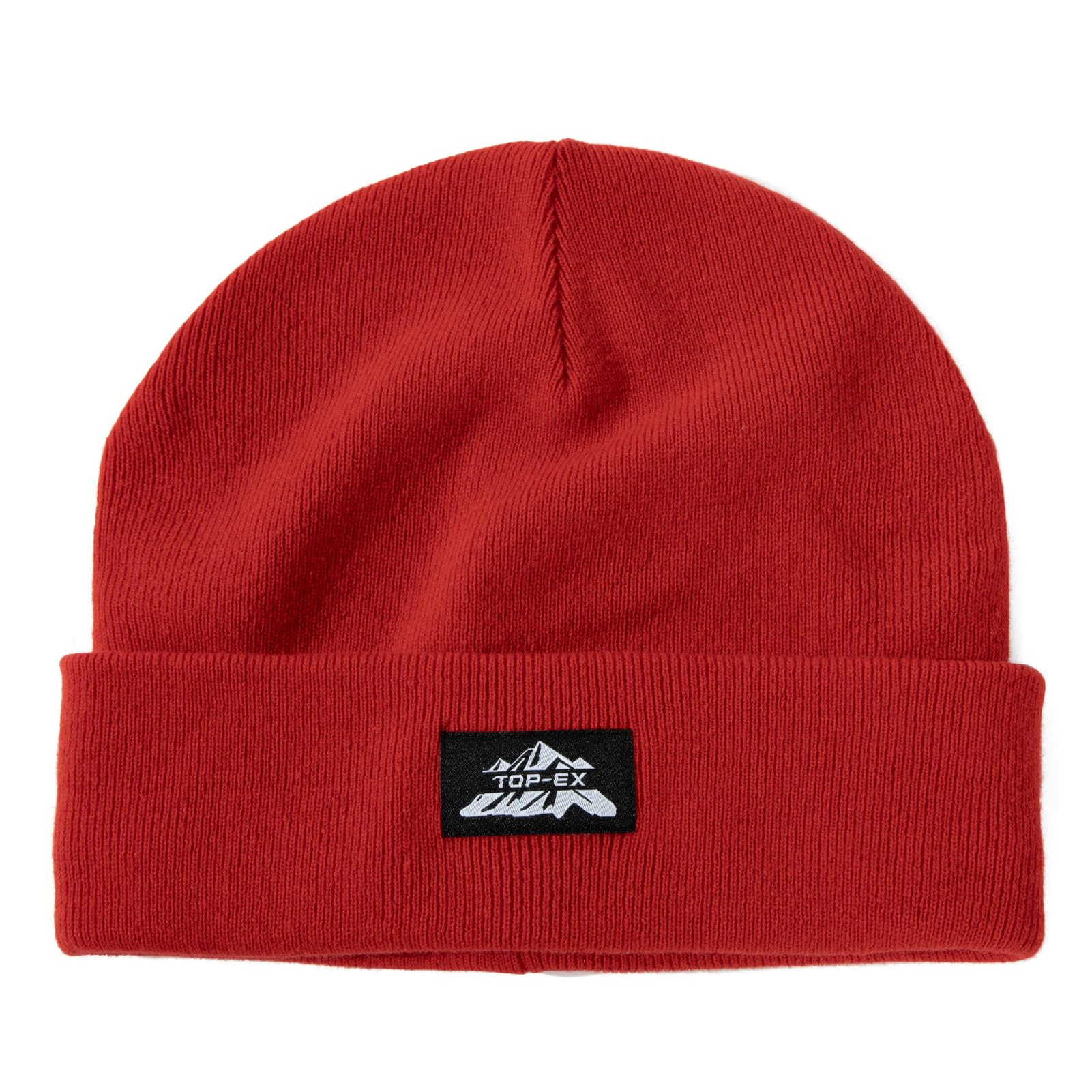 TOP-EX PolarWool™ 100% Merino Wool Beanie Hats for Men Women Warm Winter Hat for Cold Weather Double Layer or Fleece Lined M-XXL