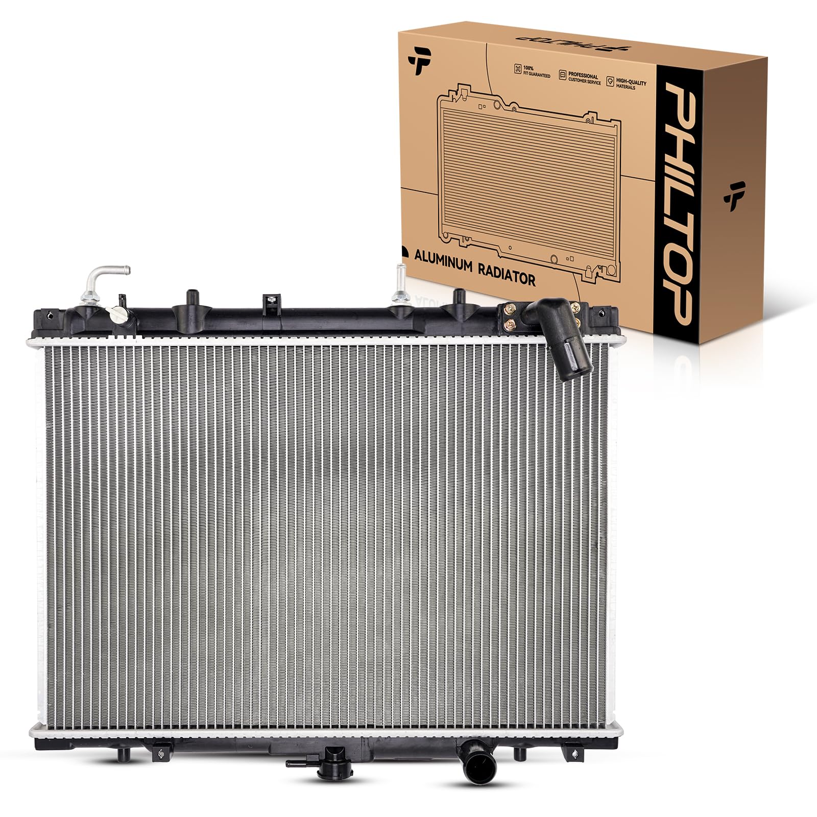 PHILTOP Radiators Car for Primary For: 1999-2003 Montero Sport 3.5L(To 11/2002) CU2278
