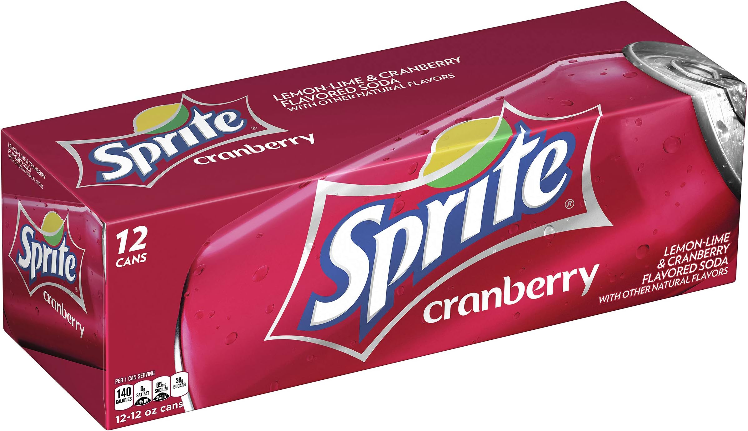 Sprite Cranberry, 12 fl oz, 12 Pack