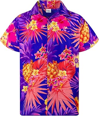 KING KAMEHA Hawaiian Shirt for Men 