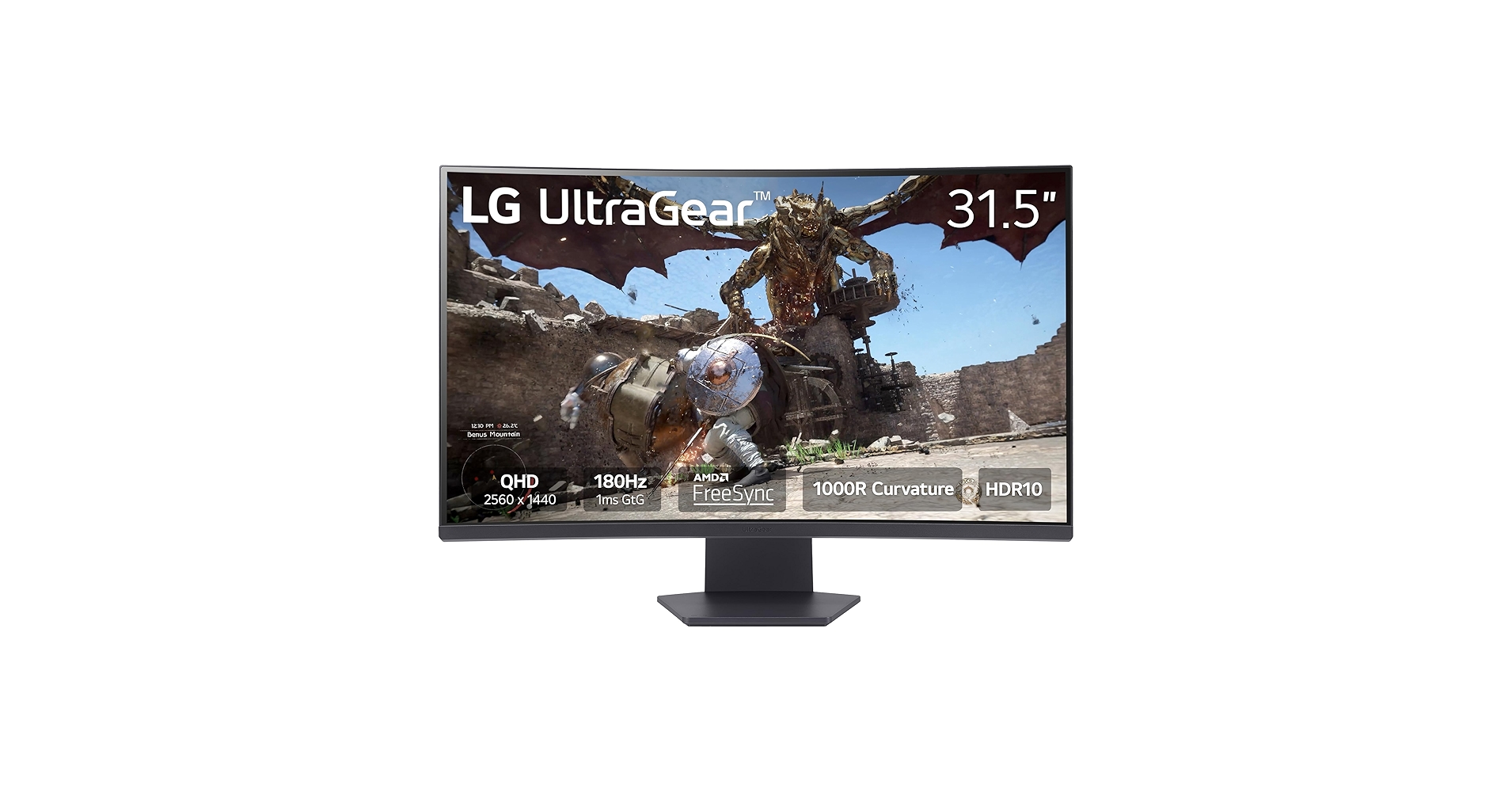 Amazon.com: LG 32GS60QC-B Ultragear 32-inch Curved Gaming