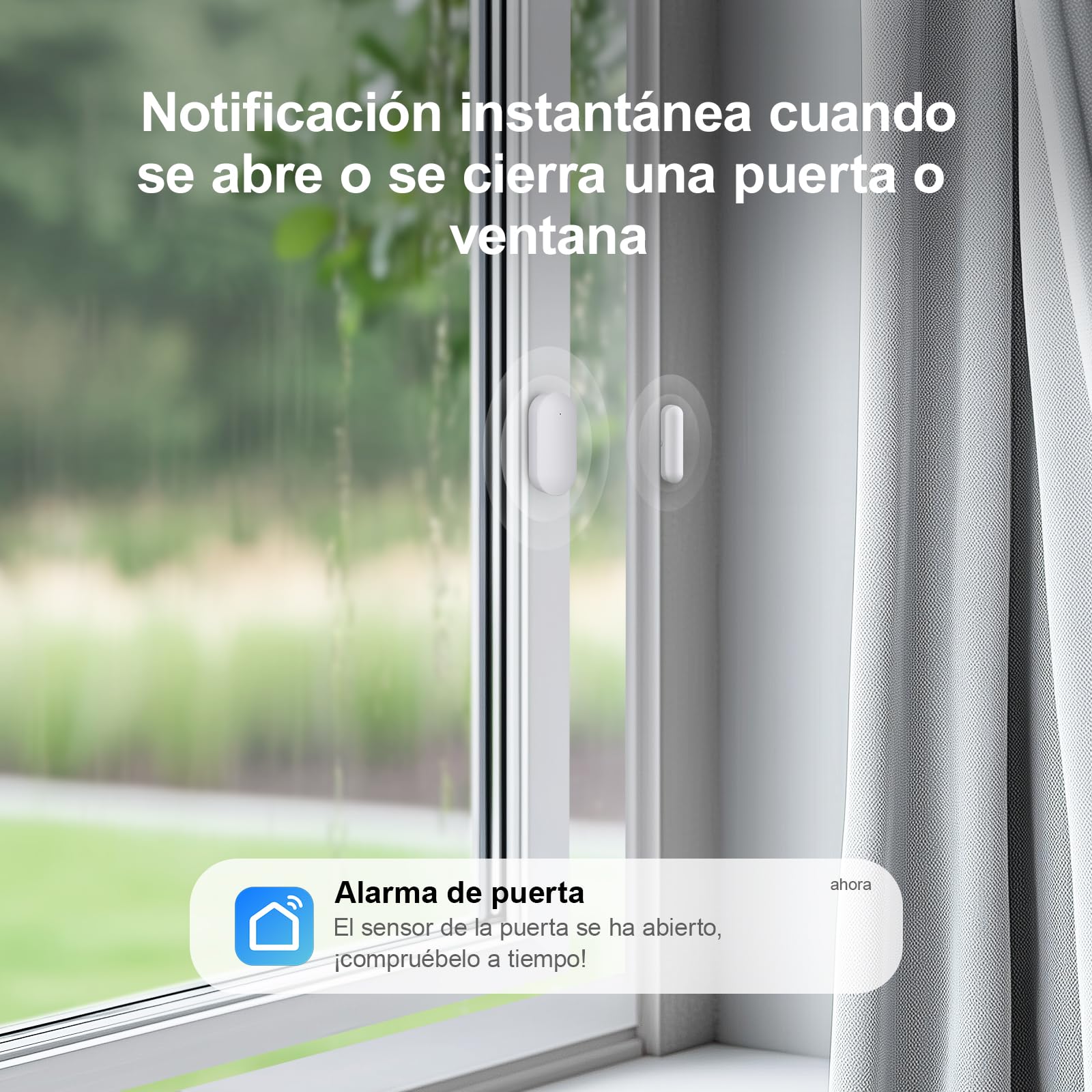 LWOHSI Sistema de Alarma de Seguridad para el hogar, Pantalla táctil inalámbrica de 12,9 cm (4.3"), Compatible con Alexa y Google Home y Apartamentos. (24 Pieza)