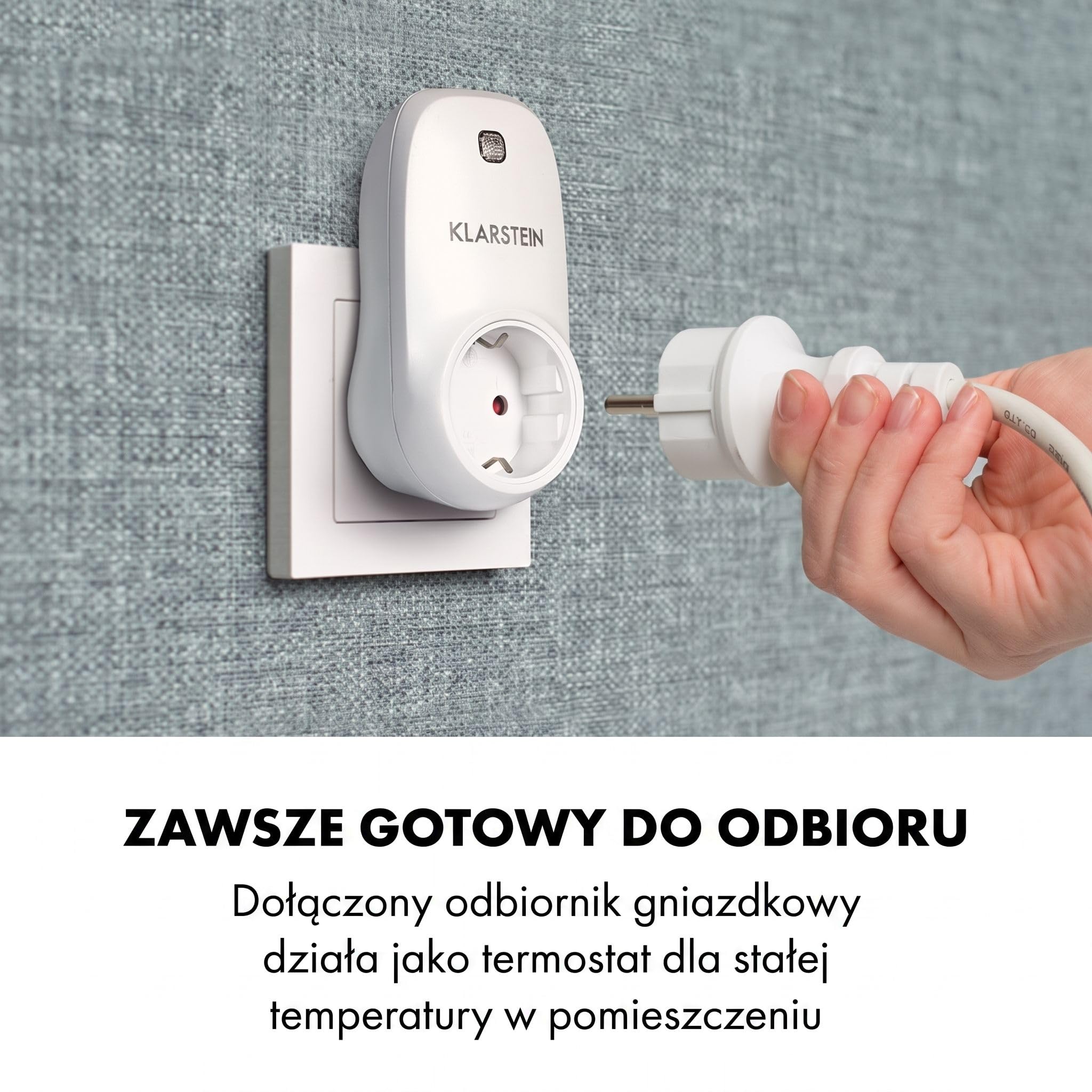 Klarstein Ogrzewanie na podczerwień, Ogrzewanie z termostatem, Grzejnik z wykrywaniem otwartego okna i pilotem, Bez CO2, do montażu sufitowego, IP52, 350 W