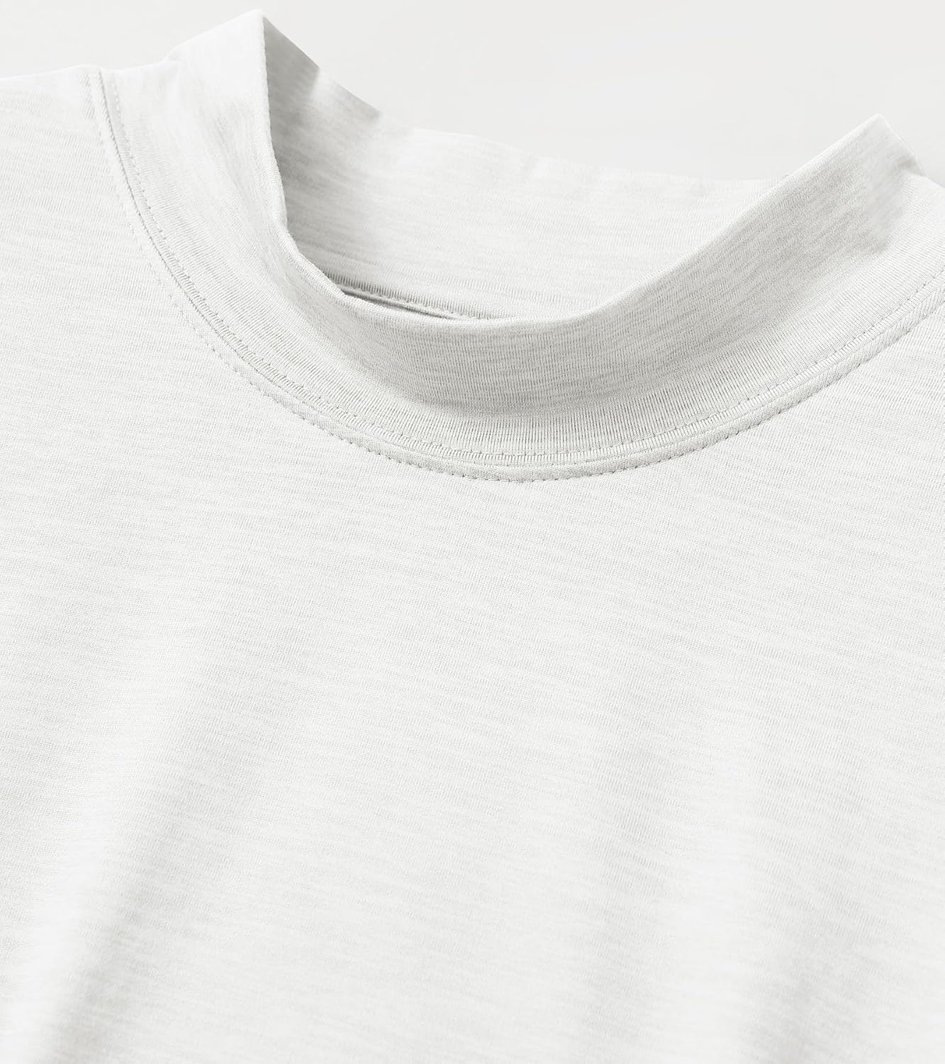 M MAELREG Long Sleeve Shirts for Men Thermal Mock Neck Turtleneck Shirt Heather Basic Golf Pullover Tops Undershirt Sweater - Image 5