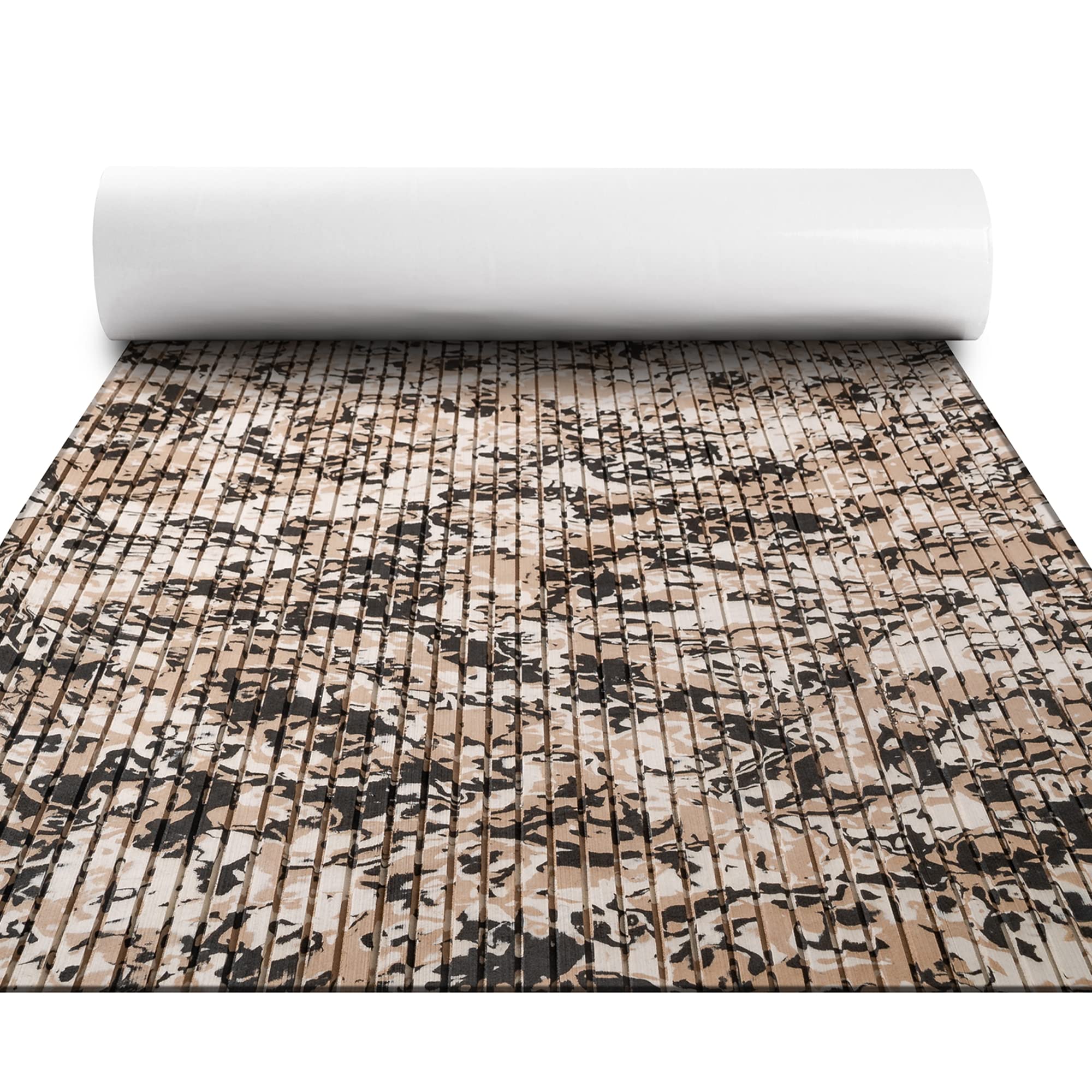 FOCEAN Boat Flooring EVA Foam Boat Decking Marine Flooring Camo Brushed Non-Slip Self-Adhesive Boat Carpet for Motorboat Yacht Kayak RV Swimming Pool 94.5" x47.2"/ 23.6"/15.7"