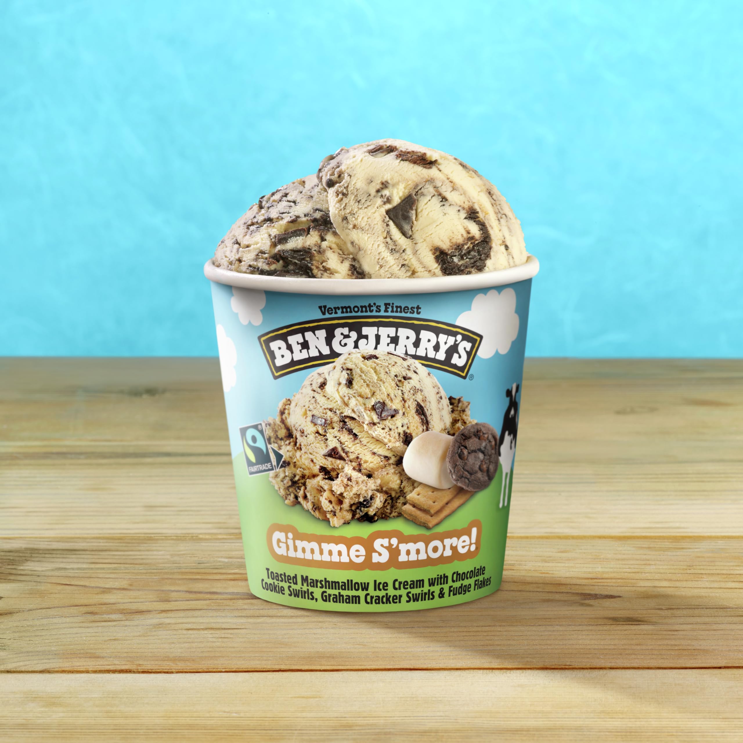 Amazon.com: Ben & Jerry's Gimmesmore Ice Cream, 16 Ounce : Grocery